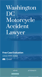 Mobile Screenshot of motorcycleaccidentlawyer-dc.com